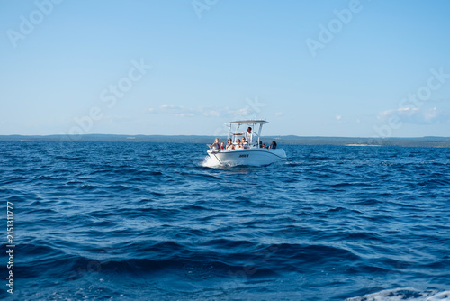 Cuadro en lienzo Passenger liner tour in Croatia 20.07.2026