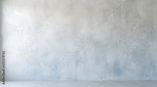 Light gray concrete wall texture with soft brush strokes and plaster finish