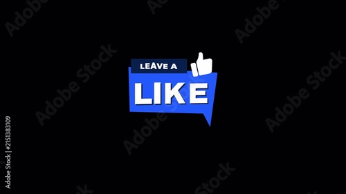 Animated Social Media Like Button Notification