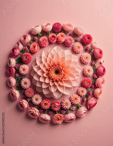 pink rose flower