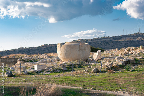 Ancient ruins of Amathus in Agios Tychon, Limassol, Cyprus