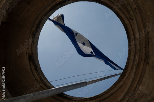 Canvastavla honduran flag