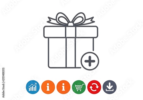 Shopping cart with two wheels icon vector