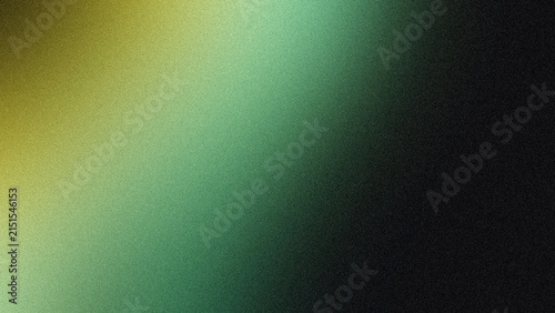 Obraz na plátně Abstract grainy gradient background with yellow and green colors