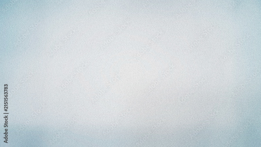Fototapeta premium A pale blue-gray surface with delicate speckling and foglike highlights creates a quiet, spacious mood for presentation slides, social media, or flyers.