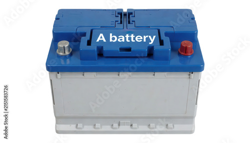 Car Battery Transparent Background Isolated