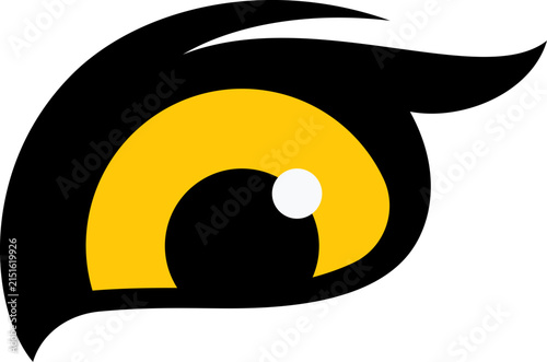 Eagle predator eye falcon bird logo       business