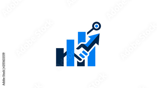 Business Growth And Partnership Success Icon