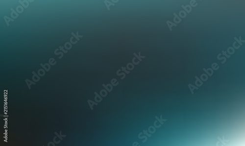 Smooth gradient background, in dark teal, and muted blue tones