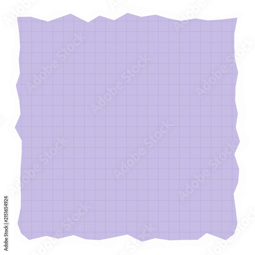 Modern abstract purple geometric seamless pattern torn paper