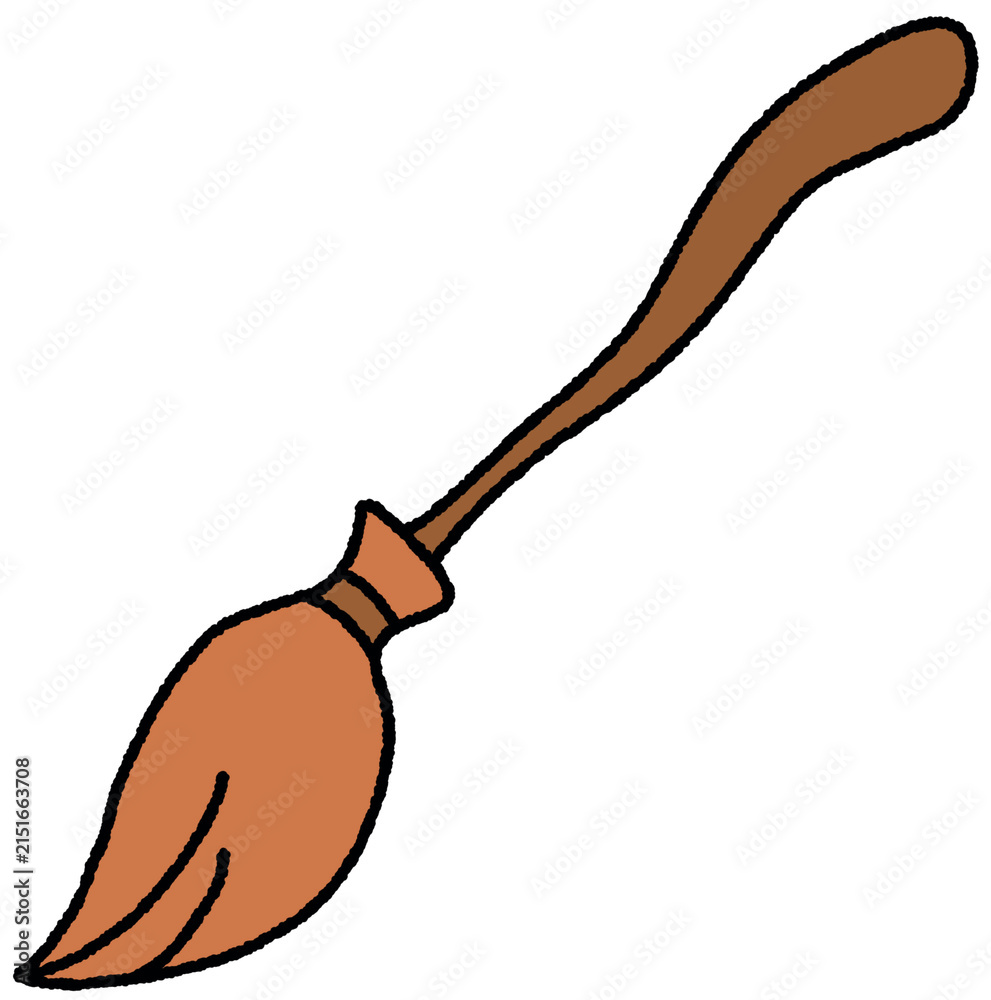 Fototapeta premium Broomstick