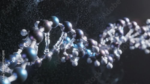 Intricate Molecular Structure Assembling in 3D with Soft Ambient Lighting