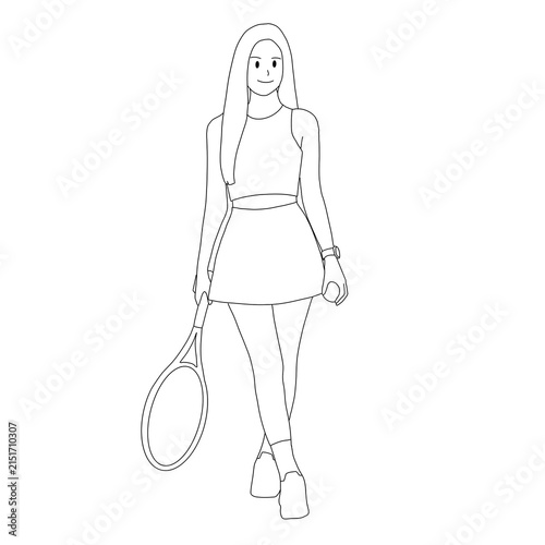 girl with a handbag