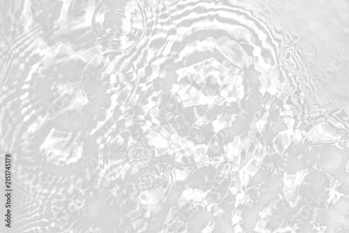 Monochrome water ripple surface texture with rain drop waves