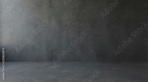 Minimalist dark concrete wall texture with subtle shadows for modern design backgrounds