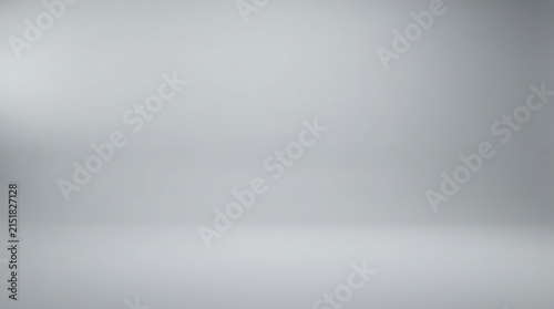 Minimalist seamless gray gradient backdrop for professional studio photography and product display