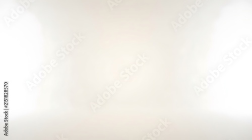 Smooth white gradient background for clean modern design and professional presentations