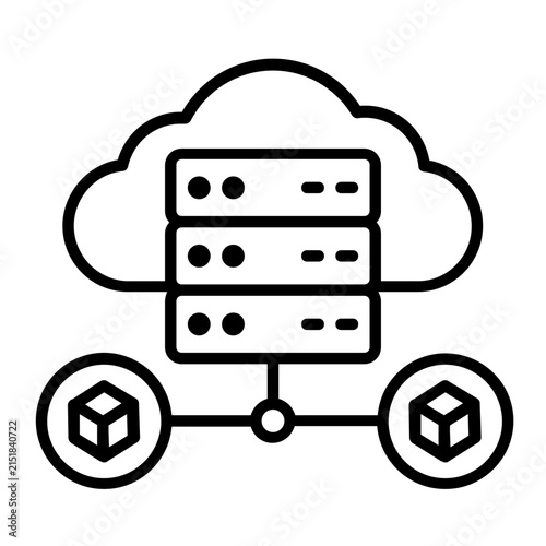 cloud database icon