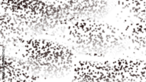 Принти на полотні Abstract dark dust particles scattered on transparent backdrop design for overlay effect or grunge textured background
