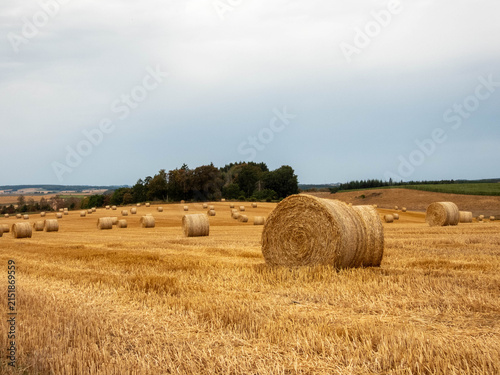 Straw bales in Luxemburg