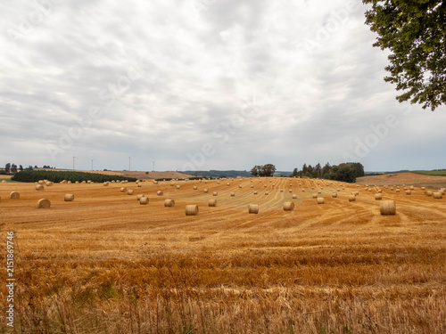 Straw bales in Luxemburg