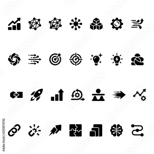 set of icons for web design