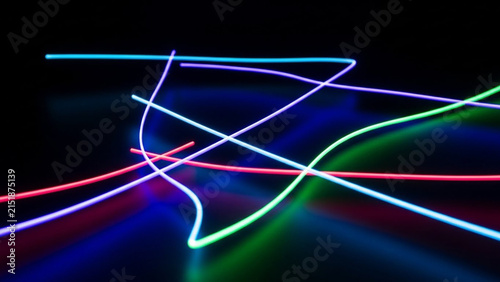 Modern gradient abstract background with glass circles and soft blur vector.