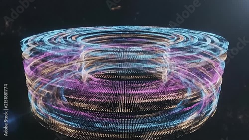 Abstract glowing energy wisps and ethereal light strands.