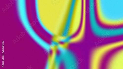 Abstract 3D geometric gradient design with vibrant colors and smooth transitions.