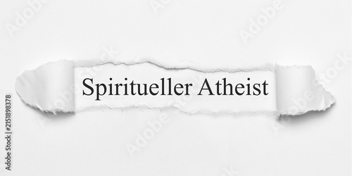 Foto Spiritueller Atheist