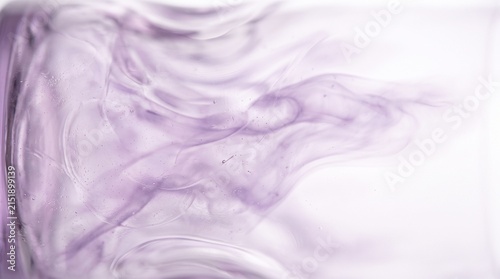 Translucent Lavender Glass Haze Blending into White, Minimal Abstract Background