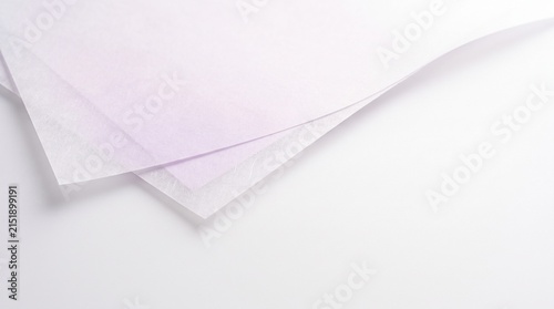 Lavender paper shadow gradient on white, soft minimal abstract background
