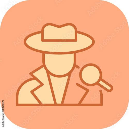 Detective Vector Icon