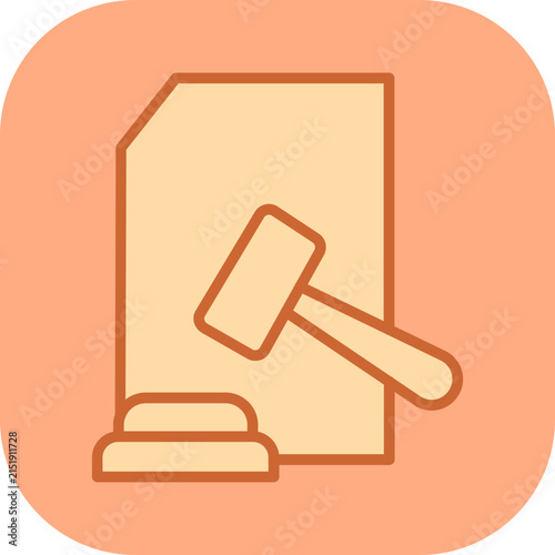 Принти на полотні Miranda Rights Vector Icon
