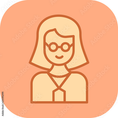 Teacher Icon Vector Icon