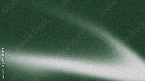 Forest green and white flowing arc on grainy abstract background, natural texture for eco packaging, wellness marketing and organic product ads