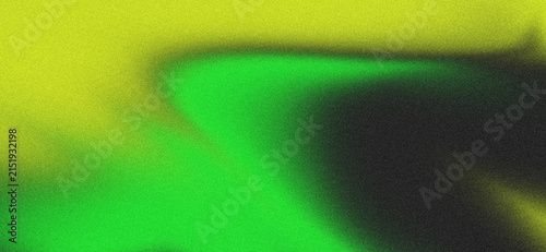 Electric neon green and yellow flowing light curves on deep black grainy background, bold futuristic abstract texture for gaming graphics, music posters and digital campaigns