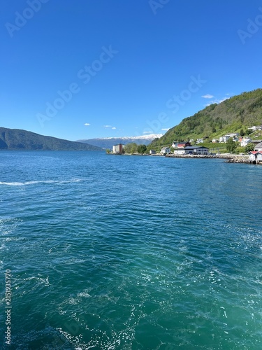Sognefjord (King of the Fjords) in Norway, Nordic Countries	