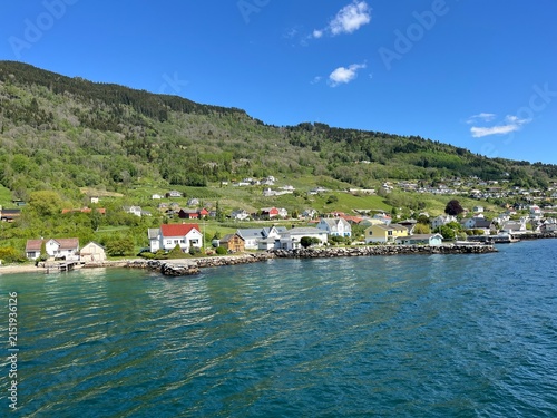 Sognefjord (King of the Fjords) in Norway, Nordic Countries	