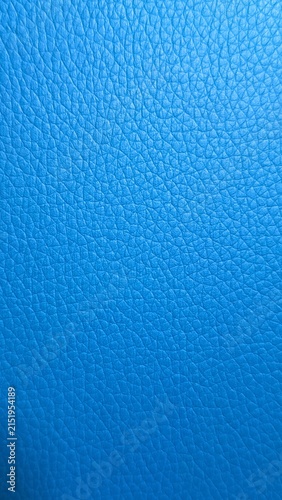 Konstfotografi Blue textured leather surface with fine natural grain pattern and soft gradient