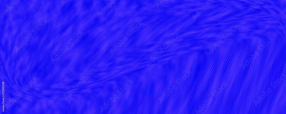 Obraz premium Flowing wavy blue fabric texture with subtle folds creates a dynamic and elegant visual effect