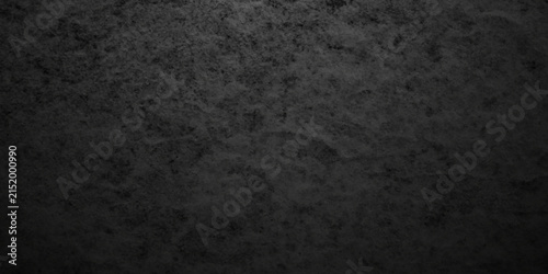 Black blackboard chalkboard texture. vintage black concrete wall texture grunge charcoal rough distress backdrop background. Distressed dark black old wall background.