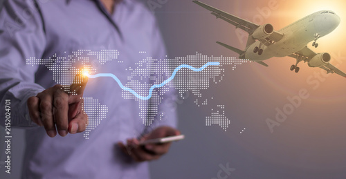 Efficient logistics network managing goods, transportation, delivery, and supply chains.