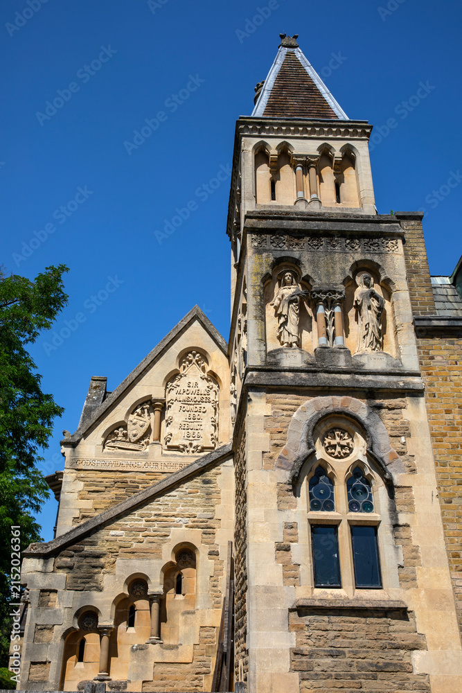 Fototapeta premium Sir William Powells Almshouses in Fulham, West London