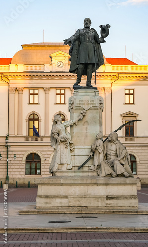 Architectural detail in Szeged, Hungary, Europe
