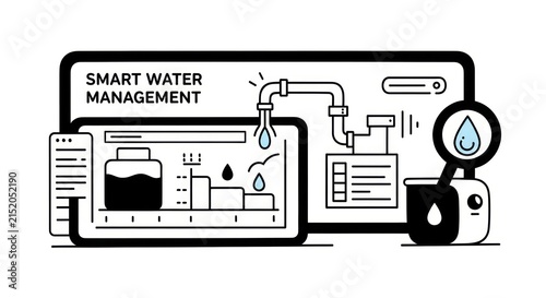 Smart Water Management System Technology.
