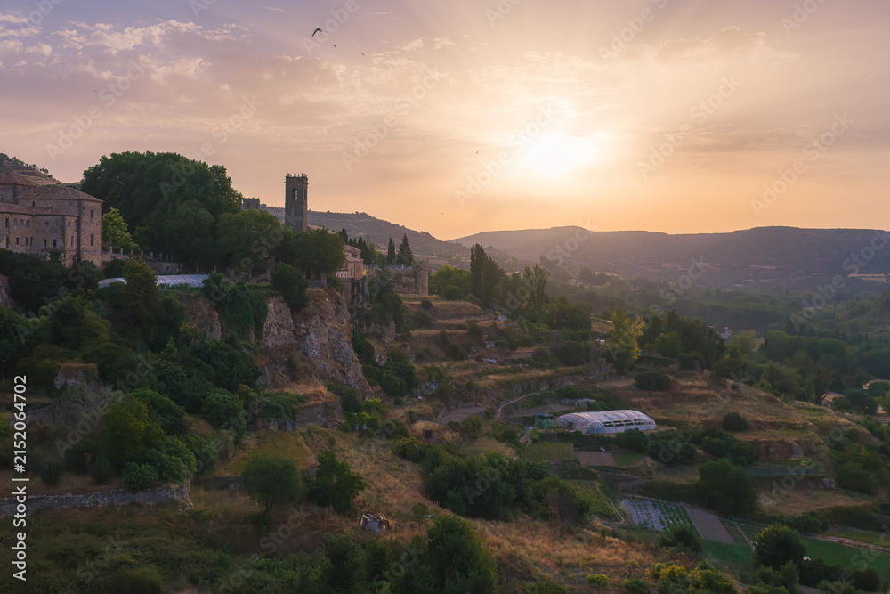 Fototapeta premium View of and around Brihuega town