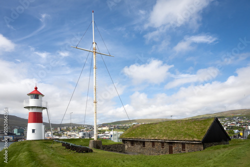 Skansin fortress and lighthouse, Tórshavn, Faroe Islands