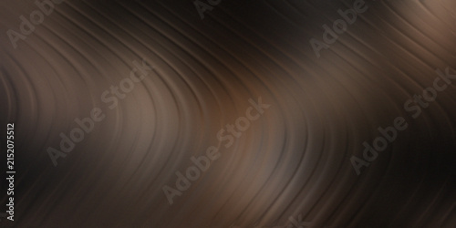 Abstract brown background with soft waves and elegant smooth flowing liquid silk texture.