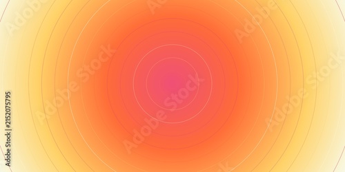 Abstract circular background featuring warm orange and yellow radiant glowing sun effect.